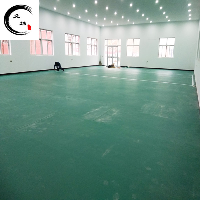 河北石家莊塑膠室內(nèi)羽毛球健身運動地膠價格